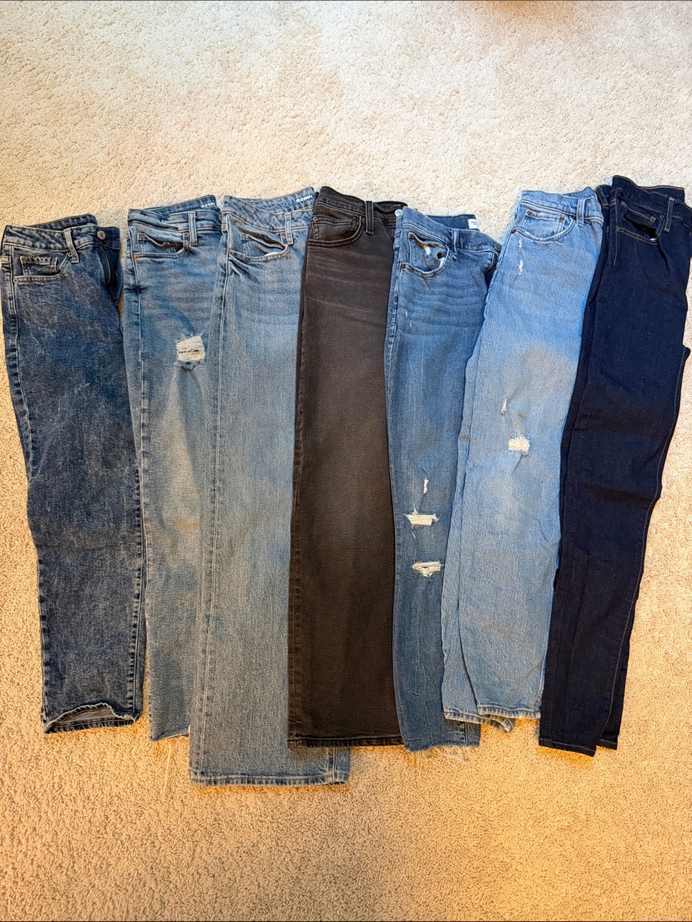 Womens jean lot